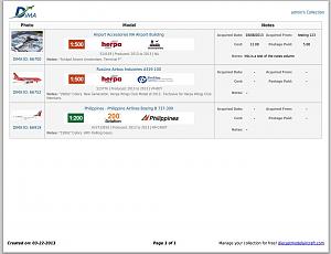 Sample PDF output