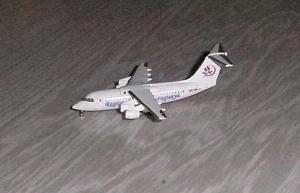 A BAe 146-200 with REGIONAL PARAGUAYA (RP) titles.