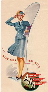 Old poster promoting A.N.A.
