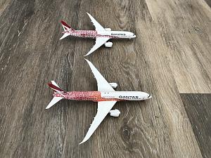 The "painful" as one author put it comparison. Phoenix top and NG bottom.